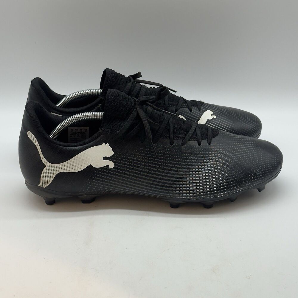 PUMA Future 7 Play FG/AG Soccer Cleats Men's 13 Black Lace Up Low Top Football